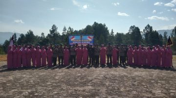 Pengukuhan Jabatan Wadanyon Para Pasi Serta Danki dan Jajaran Batalyon D Pelopor Brimob Aceh